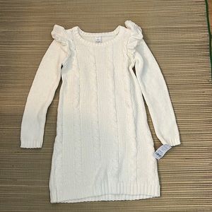 New Carter’s Girl’s Sweater Dress (Size 7) 🔖